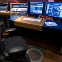 Big wheels studio control room