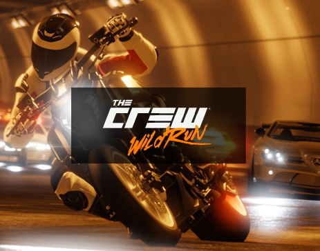 the Crew Wild Run-Bike under tunnel.Ubisoft-Ivory Tower